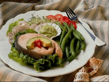 a zöldséges hal a fogyás étrendjében szerepel